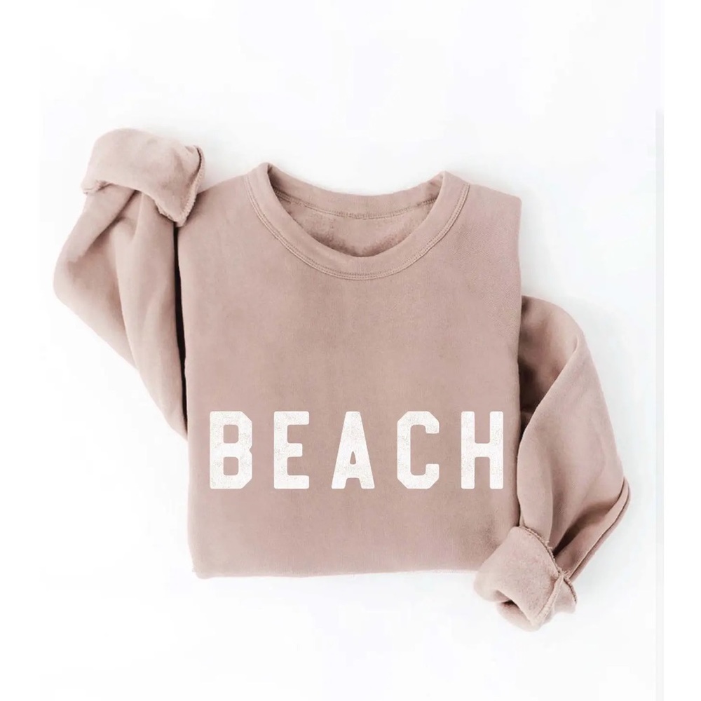 COPY - Beach graphic crew neck